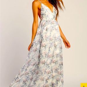 Lulus maxi dress